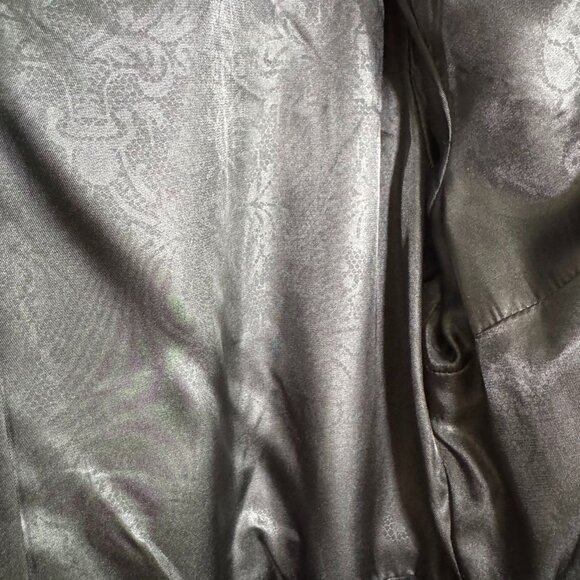 GUESS Houndstooth Wool Peacoat | Black & White Double-Breasted | Size Medium - Picture 9 of 13